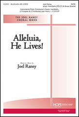 Alleluia, He Lives! SATB choral sheet music cover